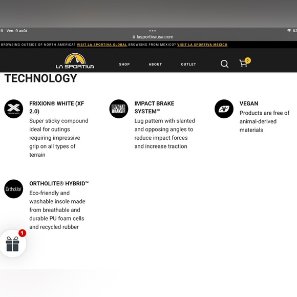 La sportiva KAPTIVA trail running shoes - Picture 8 of 12